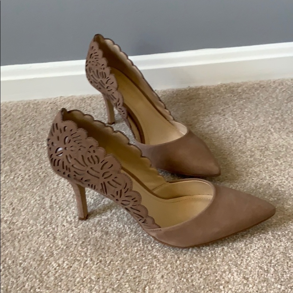 Bcbgeneration beige heels